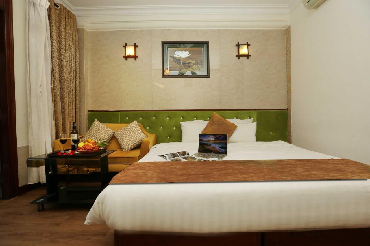 Golden Lotus Hotel & Spa Hanoi Buitenkant foto